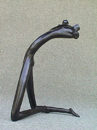 Male, black, kneeling, piece no. 3